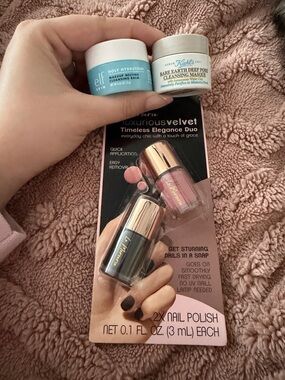 Beauty Bundle - Nail Polish, Makeup Remover, Face Mask